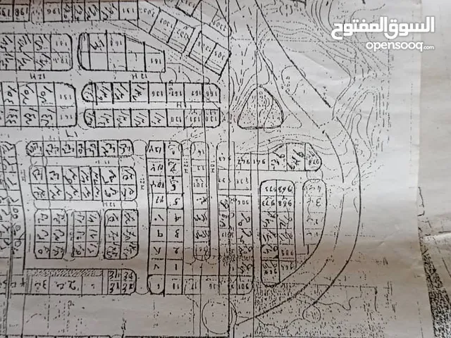 أرضية في ربوة خلف للبيع فيها ساس وتخطيط موضح بالصور