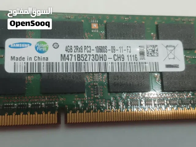 رام لابتوب Samsung 4GB DDR3 SODIMM
