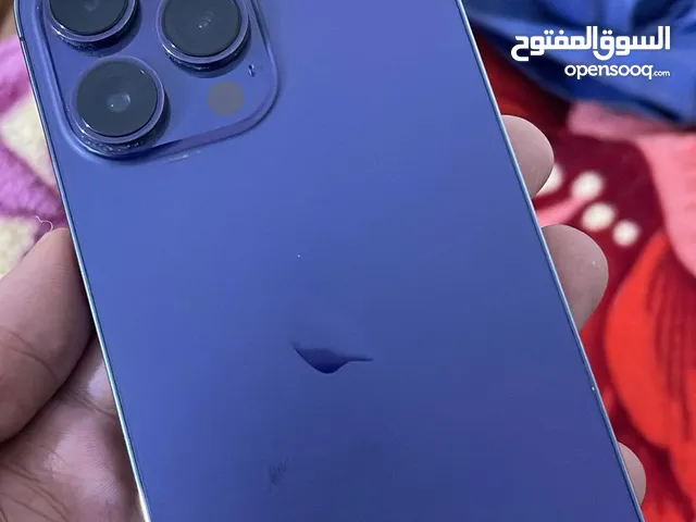 ايفون 14 برو ماكس حاله ممتازه مع جميع ملحقاته بطاريه 86