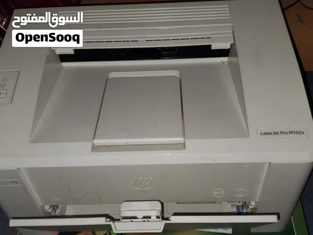 طابعة HP LaserJet Pro M102a ليزر - حالة ممتازة وأداء سريع