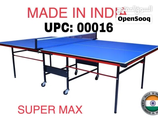 عرض بسعر جمله على طاولة تنس الهندي Super Max  وزن ثقيل طاولة مقاس قانوني مع هديه مضارب وطابات