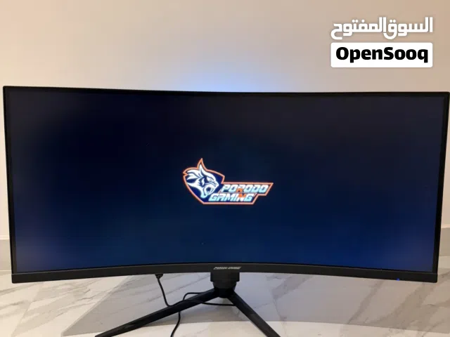 شاشه جيمينج porodo gaming 34 inch