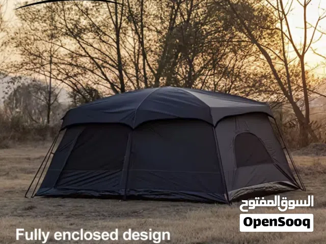 BLACK TENT FOR 6-10 PEOPLE