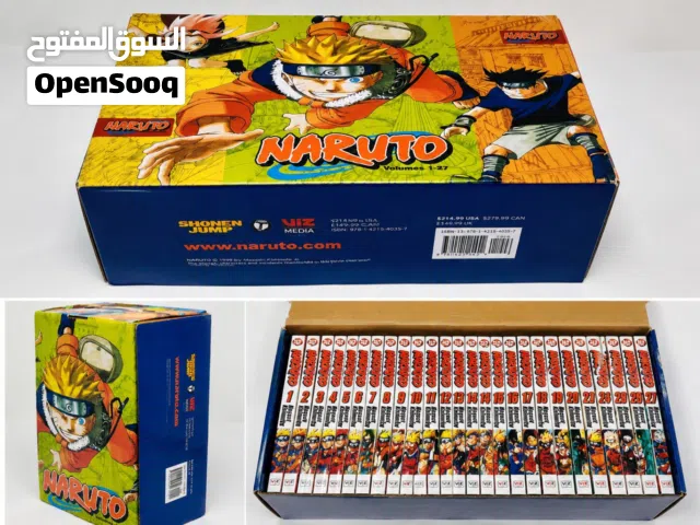 NARUTO MANGA BOX SET PACKAGE  COMPLETE PACKAGE INCLUDED!  Naruto Manga Volumes 1–27
