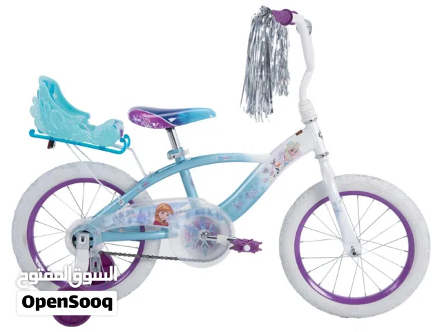 استمتعي بمغامرات سحرية مع دراجة Huffy Frozen 16 إنش البناتية من island toys