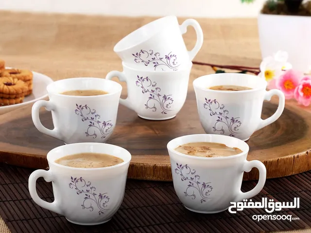 Dazzle Purple Coffee cups set of 6 Pieces