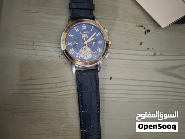 ساعة رجالية أصلية lige