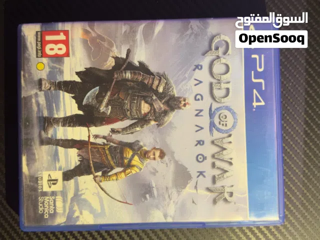 سي دي GOD OF WAR RAGNAROK النسخة العربيه للبيع نسخه PlayStation 4