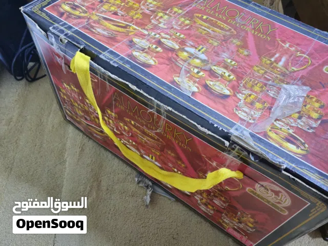 طقم ضيافه شاي وقهوة سادة وعصير وماء