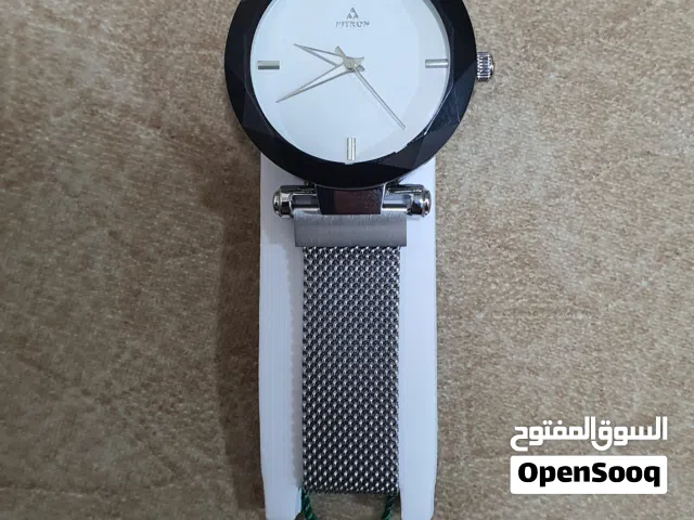 “Brand New Fitron Silver Mesh Watch – Classic Minimal Design”