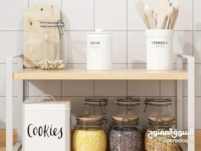 مثالي لتنظيم التوابل في المطبخ، أو مستلزمات الحمام، أو ديكور غرفة المعيشة.