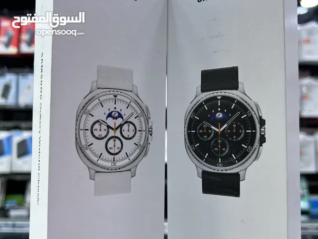 اقوى عرض على ساعة سامسونج watch 8 classic 46mm متوفرة باللون الاسود و السلفر