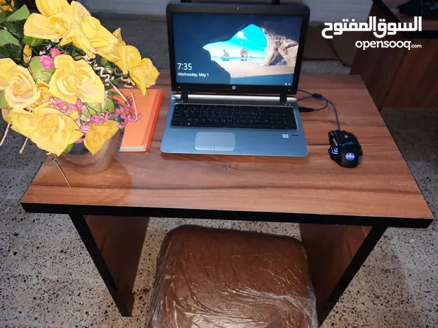 مكتب متكامل طاولة مكتبية جديدة وكرسي جديد