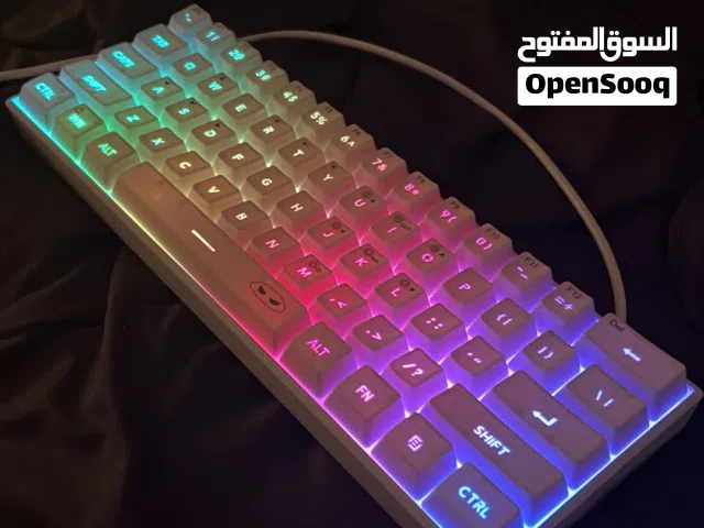 كيبورد فيه اضائه متنوعه جديد ب كارتون