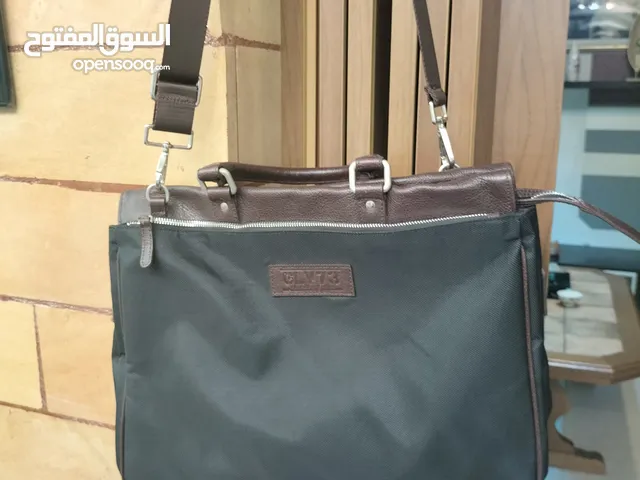 حقيبة جلد مع كتان نوع جالفاني GALVANNI اصليه جديده غير مستعمله نهائي
