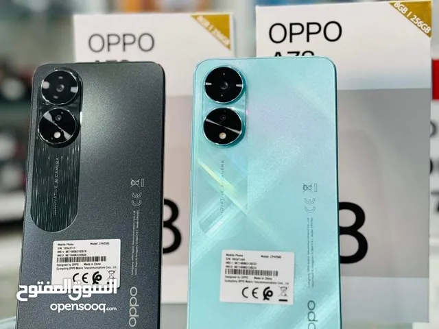 مشغل فقط oppo A78 رام 16 جيجا 256 شغال كفاله الشركة متوفر توصيل أغراضة الأصلية