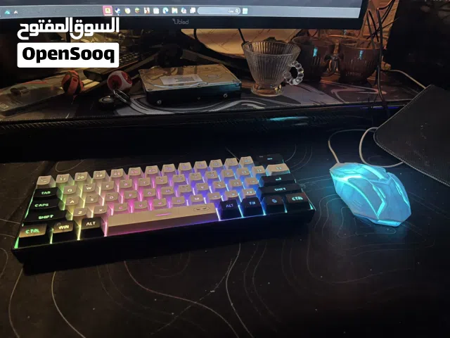 كيبورد العاب مع ماوس جيمنج