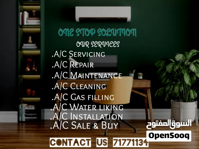 AC cleaning and servicing are Available contact us now.