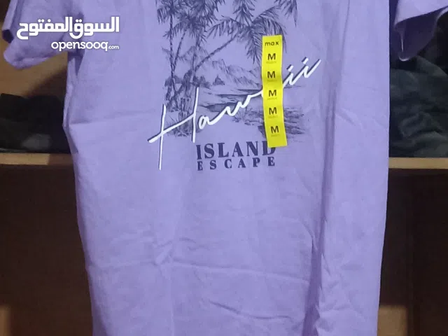 تيشرت من ماكس ماركة MAX و ارد الخارج مقاس ميديم جديد صناعة بنغلاديش و بالتيكيت بتاع بلدة ووارد الخ