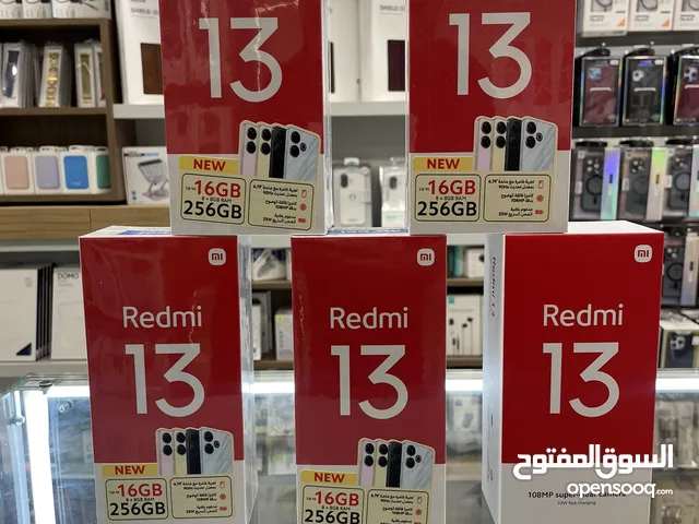 Redmi 13 256 GB جديد كفالة سنة