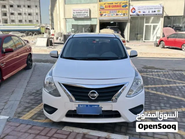 نيسان صني  لون ابيض موديل 2020