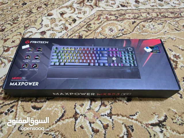 كيبورد FANTECH MAXPOWER MK853 V2 Black open box للبيع
