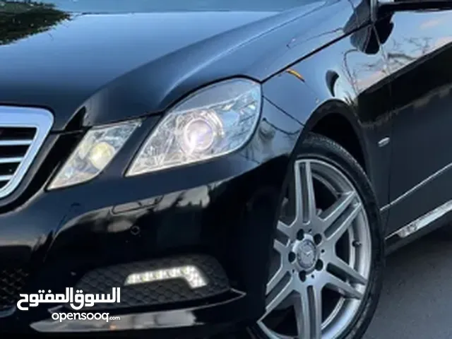 اضوية امامية وخلفية وشيل امامي مرسيدس E200 cji 2011