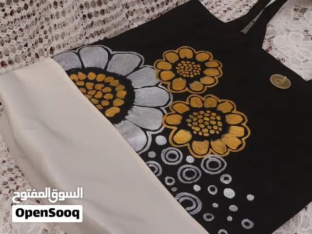 شنطة قماشية تلوين يد