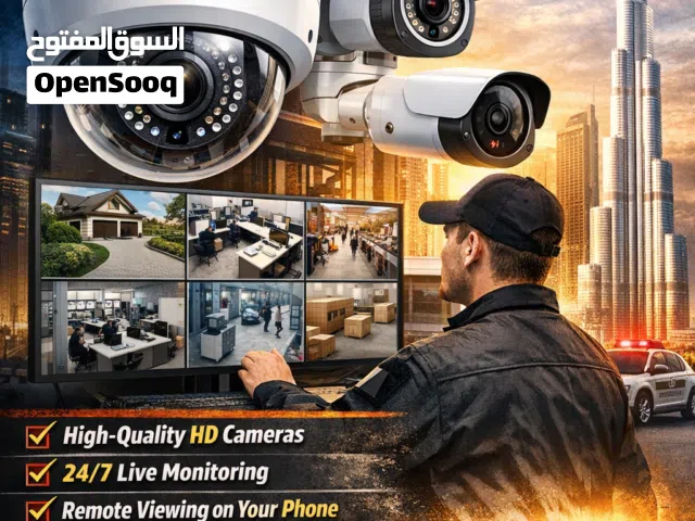 Professional CCTV & Security Camera Installation in Sharjah Ajman Dubai  Best Prices  Fast Setup