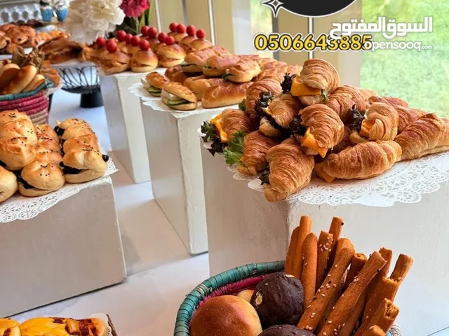 بوفيهات للطلب مع جميع انواع المأكولات الشهية