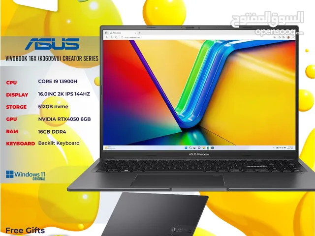 لابتوب ايسوس اي 9 Laptop Asus i9 RTX4050 بافضل الاسعار