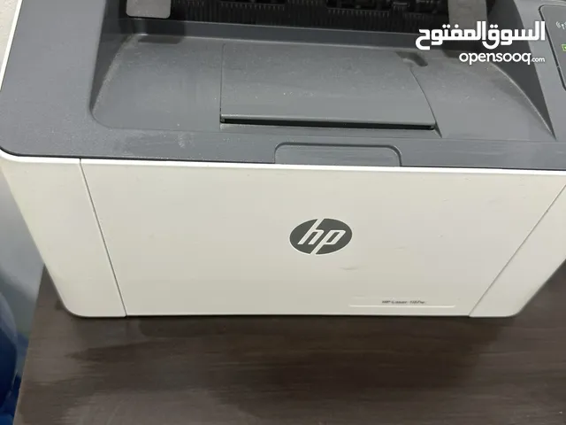 Hp w107 ليزرية واي فاي ابيض واسود طابعة