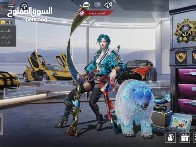 حساب ببجي للبيع الحساب بخوف  سعر بس ليومين