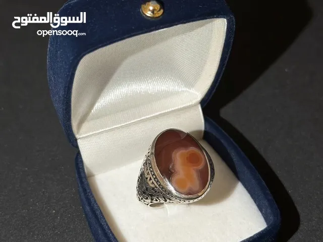 للبيع خاتم عقيق صياغة البحرين ملكي
