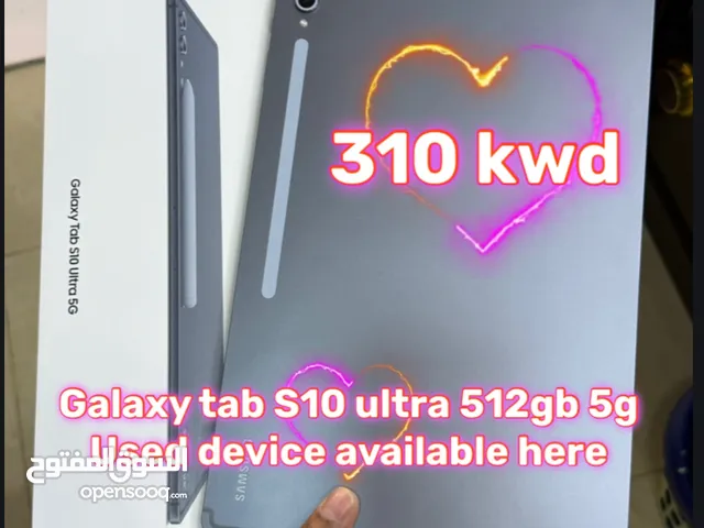 Galaxy tab S10 ultra 512 gigabytes storage 12gb ram used device no scratches 100% excellent co