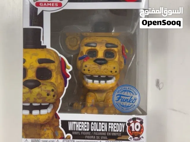 Golden Freddy limited edition fanko pop mart