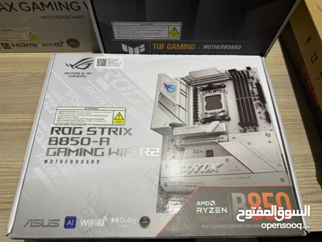 ASUS B850 ROG STRIX GAMING WI FI R2 جديده مكرشمه
