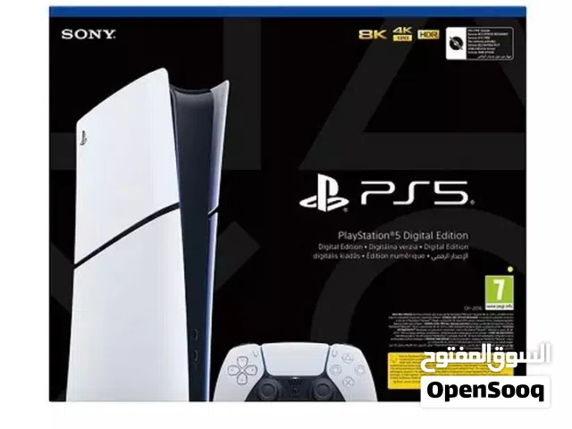 Ps5 Digital console 825 GB , with 1 year warranty @235/ Omr