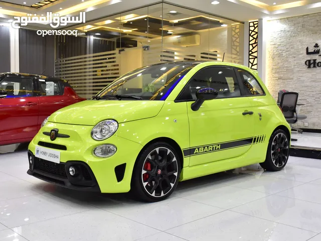 Abarth 595 Competizione ( 2021 Model ) in Green Color GCC Specs