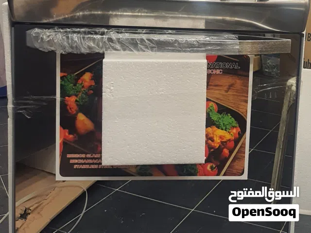 فرن 4 عيون ايطالي 60×60 سم ناشونال سونيك تجميع اردني شعلة وشواية ولمبة كفاله 5 سنوات