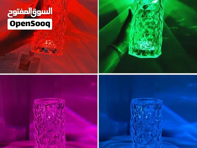 اباجورة كريستال بالريموت (ضمان وتوصيل مجاني)