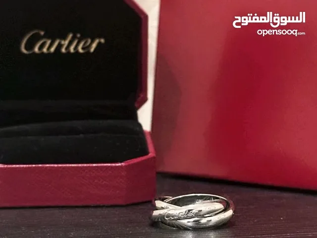 خاتم كارتير ترينيتي فضي