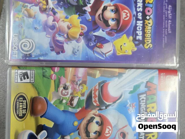 MARIO RABBIDS  2 games