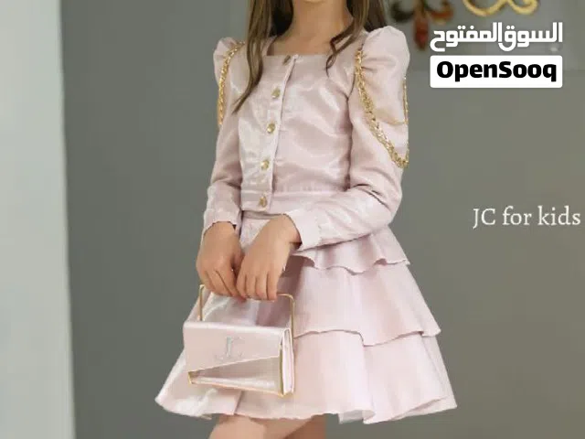 فستان قطعتين اطفال