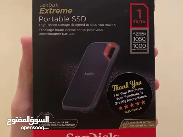 External Sandisk SSD 1 TB