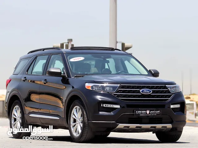 Ford Explorer XLT 2020, GCC, 2.3L, EcoBoost 4WD Accident-free, original paint, 1521 Monthly