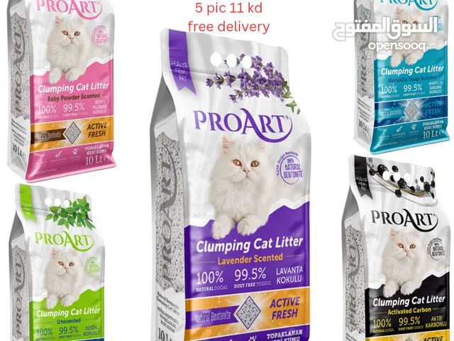 proart cat food and cat litter