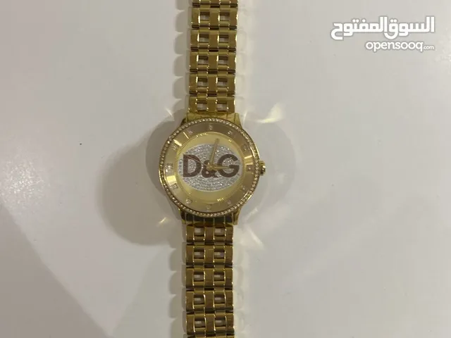 ساعه dolce GABBANA للبيع (غير ملبوسه)