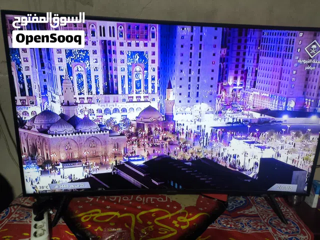 سامسونج تليفزيون سمارت 55 بوصه منحني 4k  شامل ريسيفر داخلي