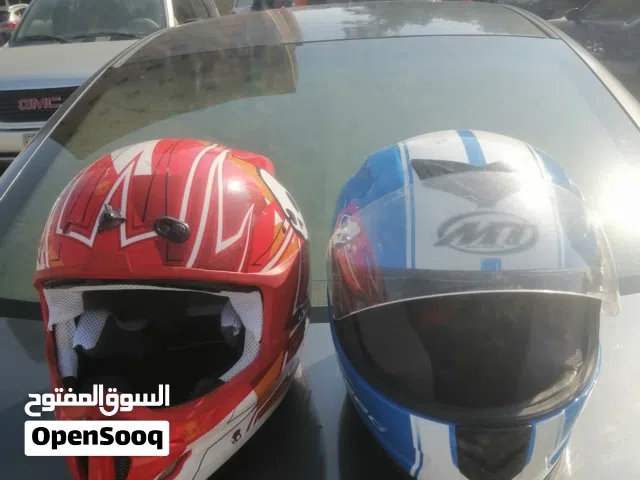 إثنان خوذة دراجة نارية